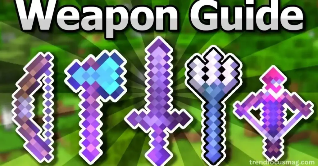 Best Weapons, Tools & Loadouts in Minecraft PlayBattleSquare
