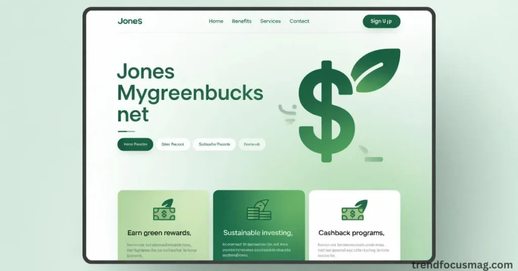 How to Sign Up for Jones MyGreenBucks Net