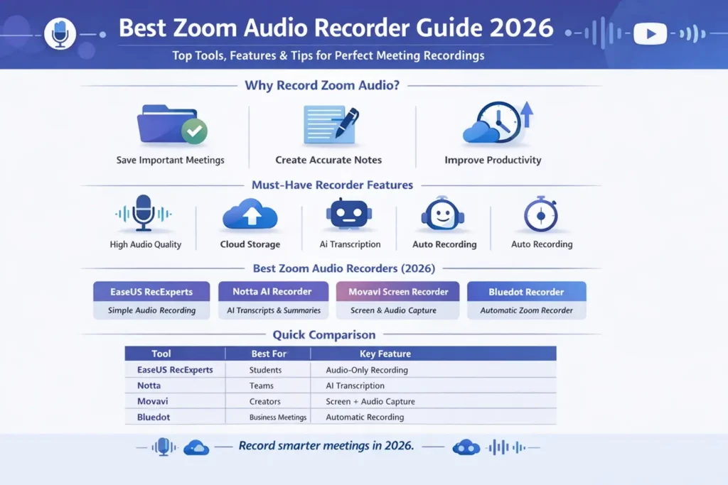 Best Zoom Audio Recorder Guide 2026: Top 10 Picks Future Trends