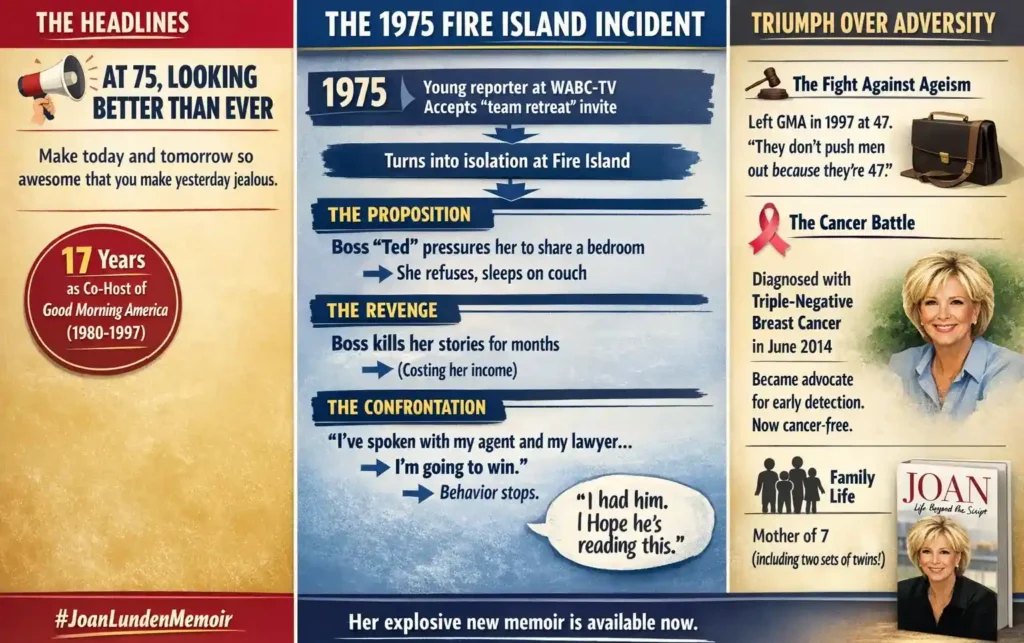 Joan Lunden at 75 memoir reveals shocking incident