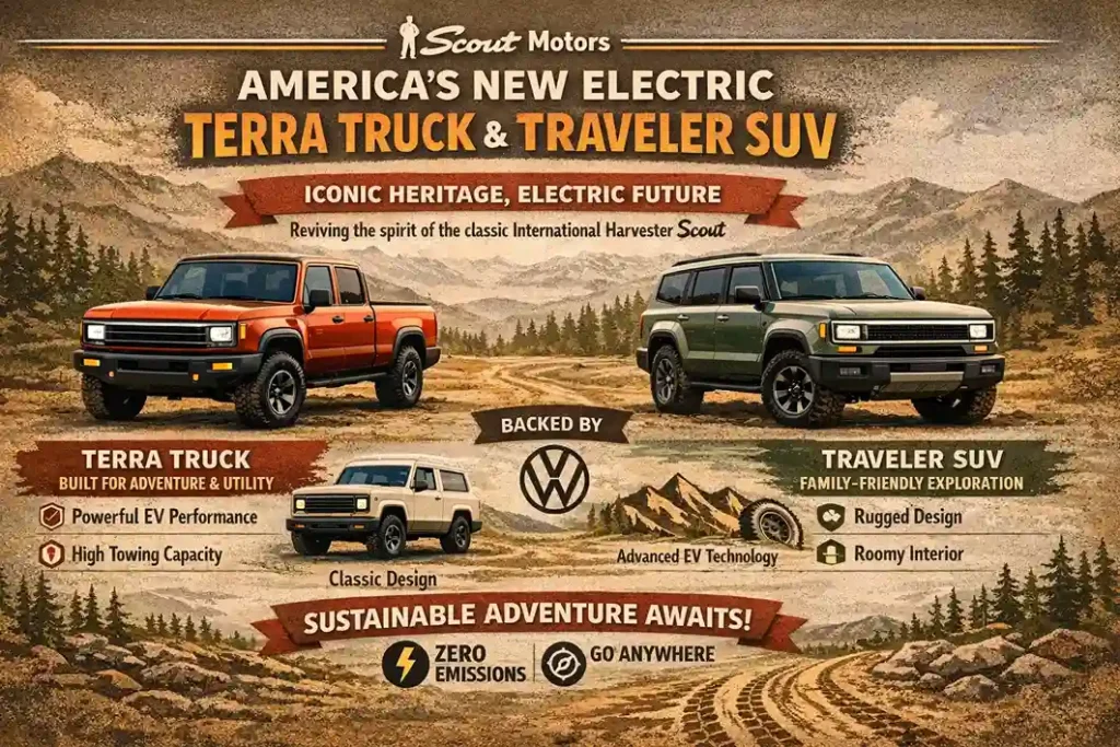 Scout Motors: Americas New Electric Terra Truck and Traveler SUV